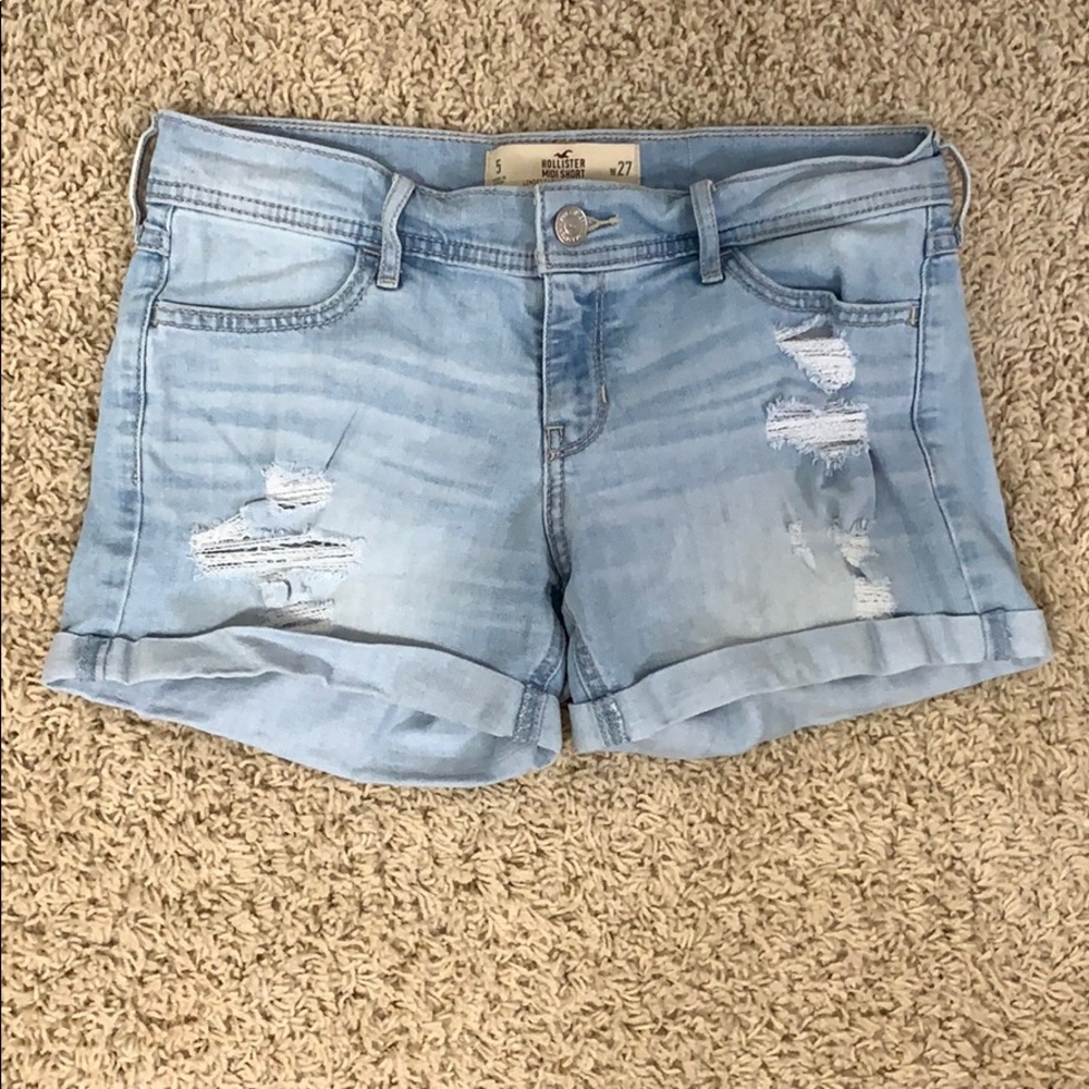 Hollister Midi blue shorts